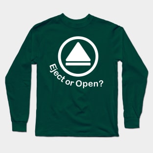 PLAYER ICONS - EJECT OR OPEN? V.1 Long Sleeve T-Shirt